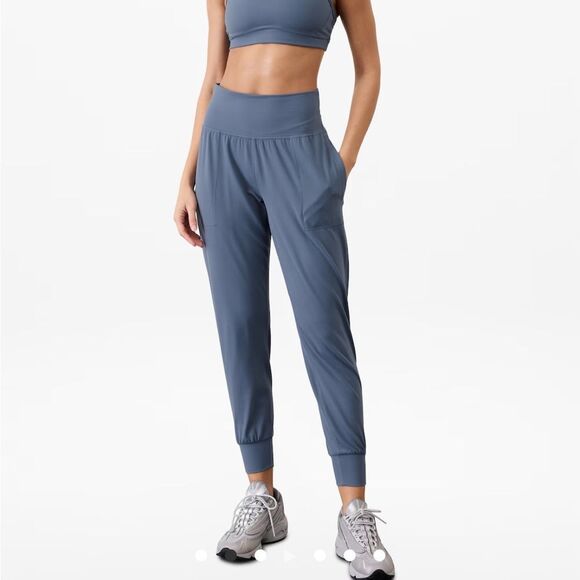 Athleta SALUTATION HIGH RISE JOGGER Blue Size Large - Picture 9 of 9